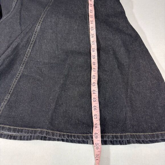 Sundance Poppy Denim Dress in Washed Black NEW Size 12 - Picture 14 of 14